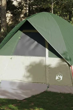 Tenda De Campismo Cúpula Vidaxl P/ 4 Pessoas 215x213x149/154 CM