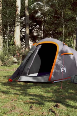 Tenda De Campismo Vidaxl Com Acesso Duplo Com Fecho De Correr