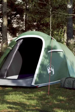 Tenda De Campismo Vidaxl Com Cobertura Impermeável Removível