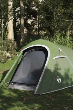 Tenda De Campismo Vidaxl Com Revestimento De Pu