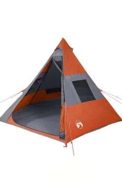 Tenda De Campismo Vidaxl P/ 7 Pessoas Tecido Opaco Impermeável