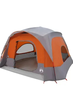 Tenda Familiar Estilo Cabana Para 6 Pessoas Vidaxl Impermeável 322/368x370x210 CM