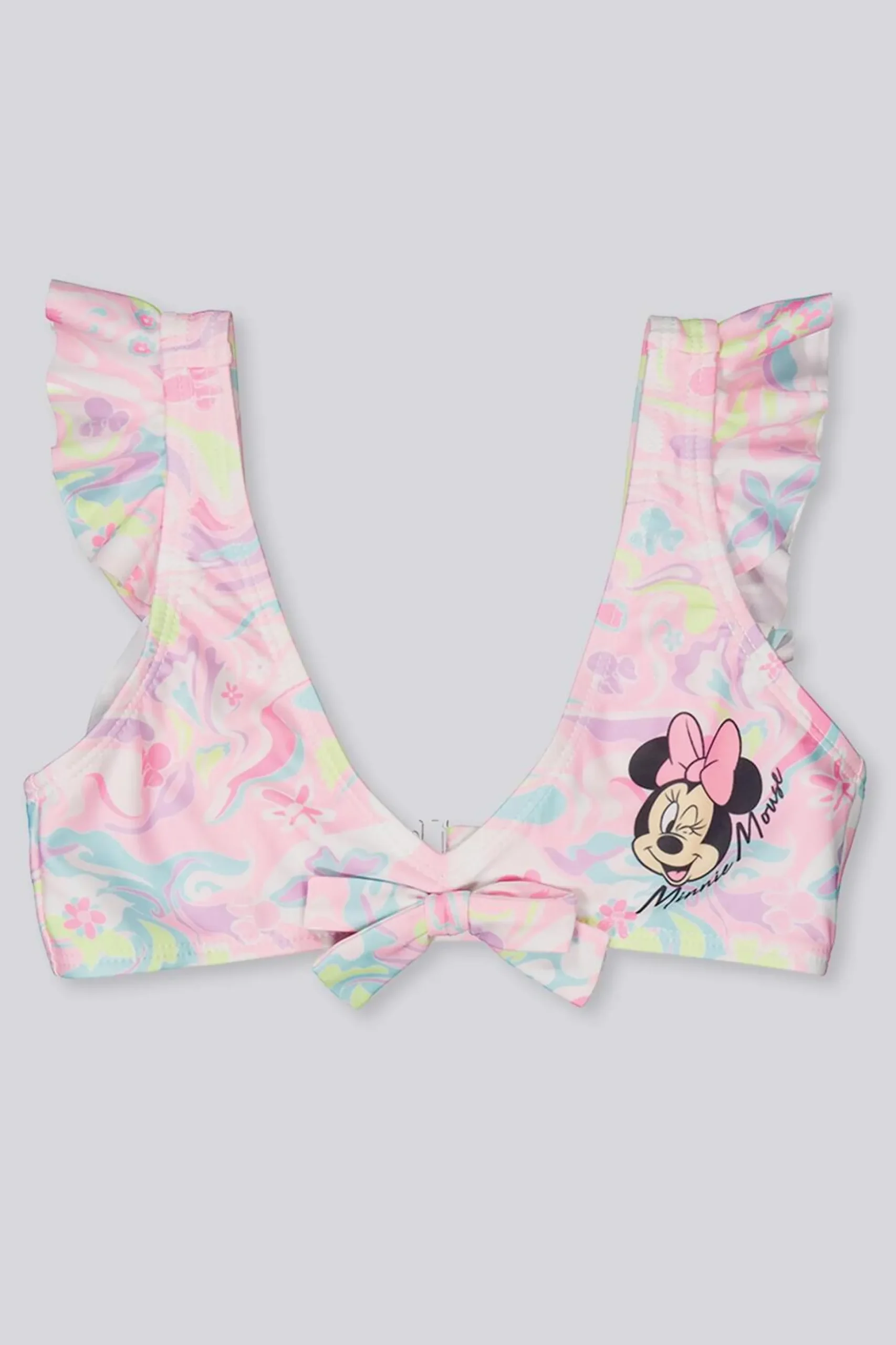 Top Biquíni Folhos Minnie