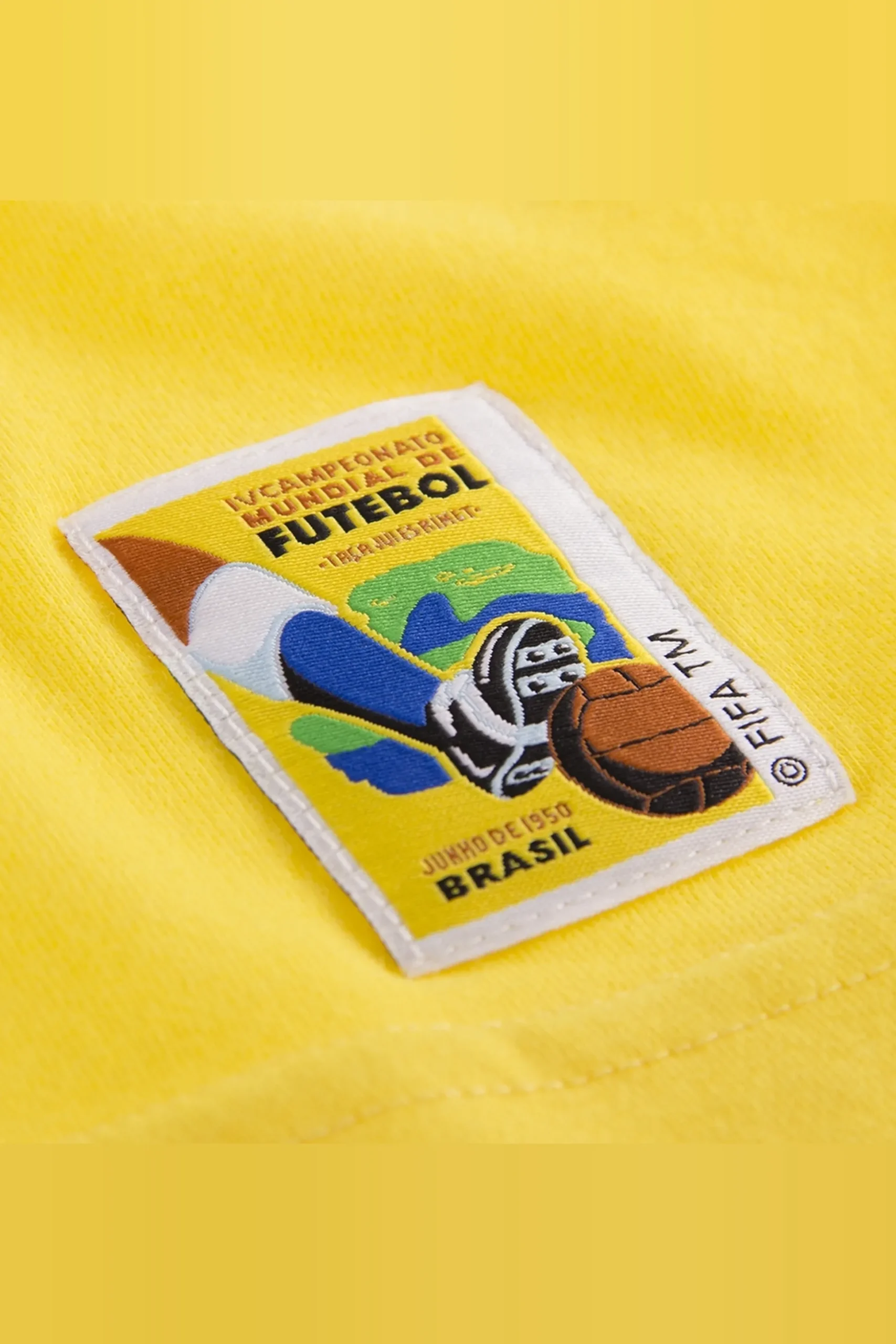 T-shirt Copa Emblema Copa Do Mundo Brasil 1950