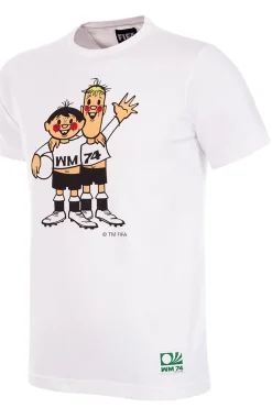 T-shirt Copa Mascote Copa Do Mundo Alemanha 1974