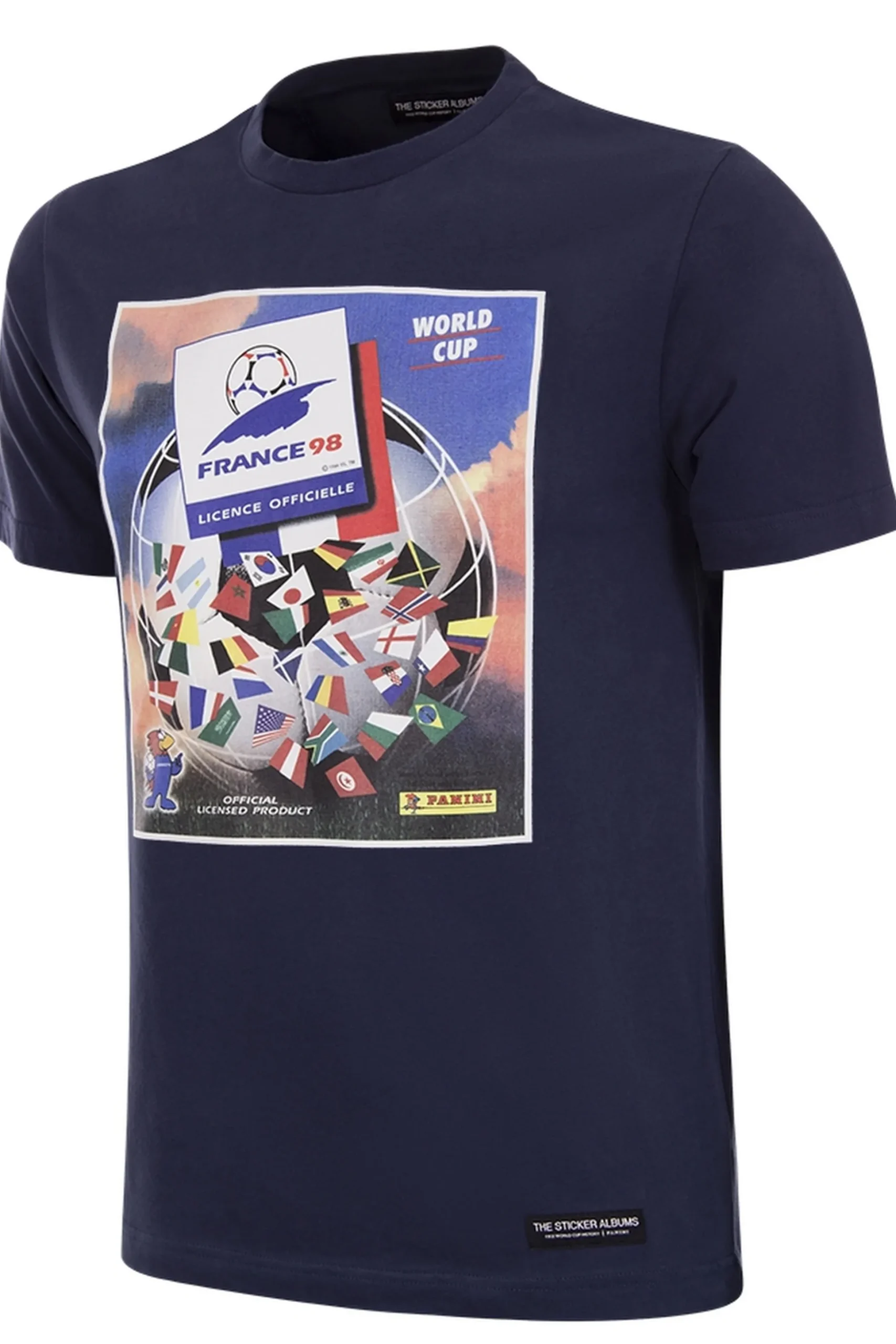 T-shirt Copa Panini Fifa Copa Do Mundo França 1998